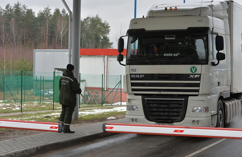 груз на границе Беларуси